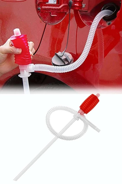 Periboia 54 Cm Sıvı Aktarım Pompası Manuel Su- Benzin-Aktarma Pompası - 3
