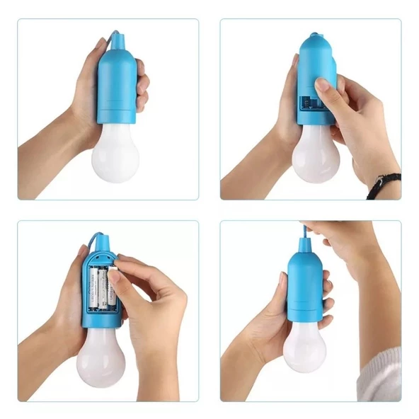 Periboia Çek Yak Portatif İpli Lamba - Taşınabilir Kamp Feneri - 4