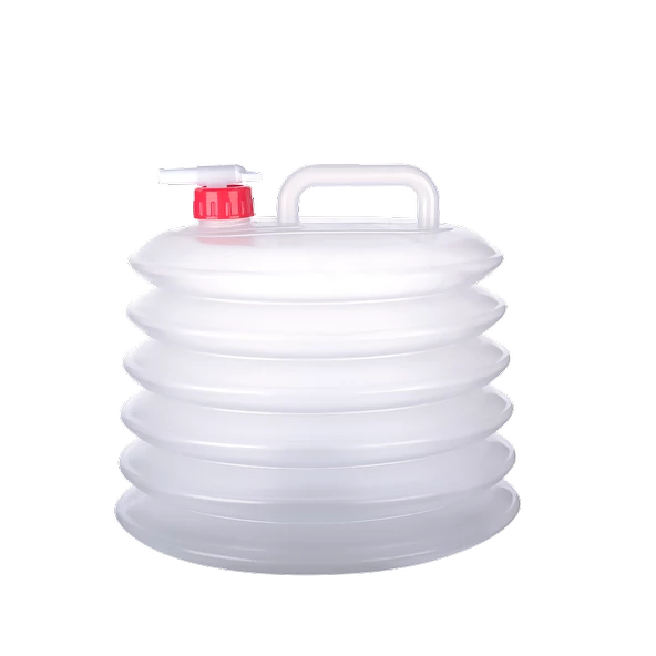 Periboia Musluklu Katlanır Su Bidonu -Su Kovası - Kamp Bidonu 10 LT - 2