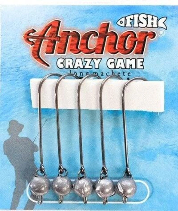 Anchor Crazy Game Hareketli LRF Jig Head (Uzun Pala)