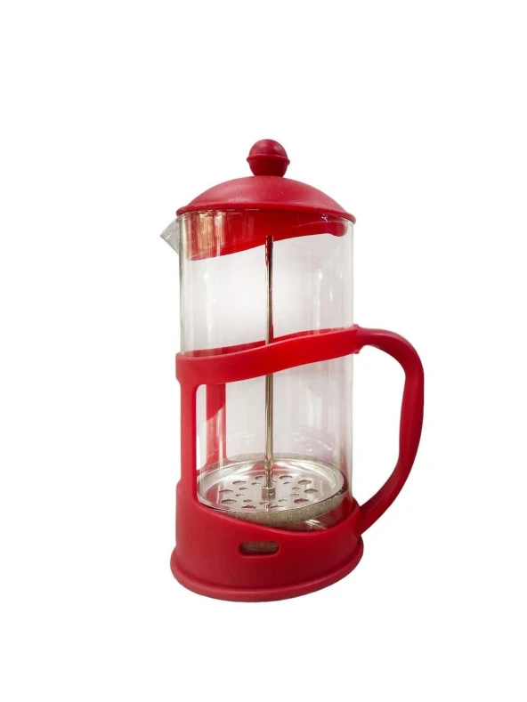 Korkmaz Demtez Çay Makinesi ve Cam French Press Demlik - Resim 3