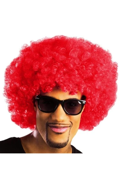 Periboia Kabarık Bonus Peruk Saç - Kırmızı - 2