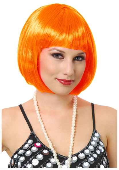 Periboia Küt Peruk - Turuncu - 3