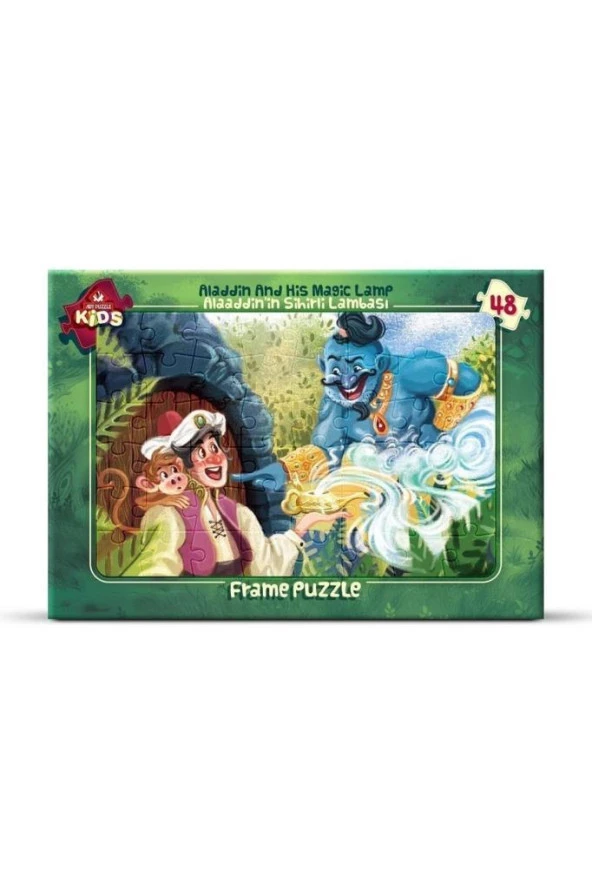 Art Puzzle Alaaddin'in Sihirlli Lambası  48 Parça Frame Puzzle 5795