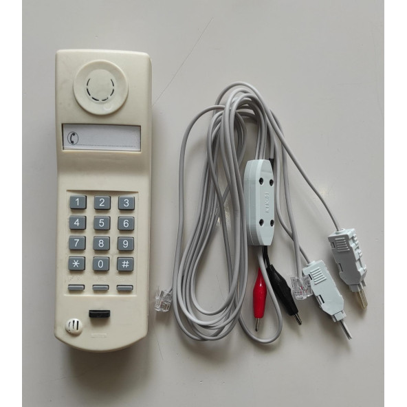 Pelikan Muayene ve Test Telefonu Kesmeli Kesmesiz Kablolu