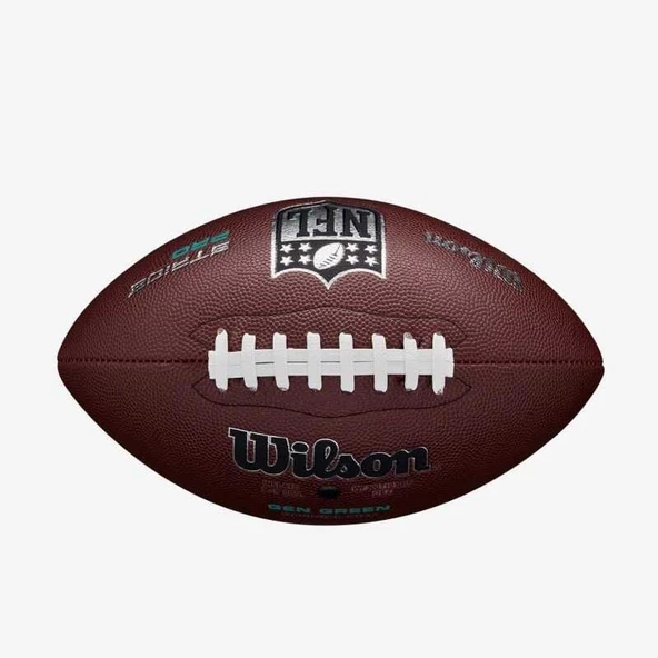 Wilson NFL STRIDE PRO ECO FB Brown OF Amerikan Futbol Topu WF3007101XBOF - 4