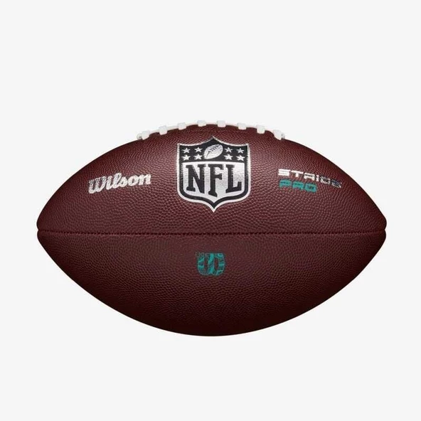Wilson NFL STRIDE PRO ECO FB Brown OF Amerikan Futbol Topu WF3007101XBOF - 10