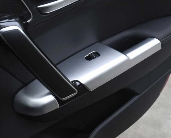 SPORTAGE 2016-2019 IÇIN UYUMLU KAPI KOLÇAK KAPLAMASI SILVER - Resim 3