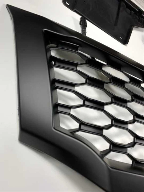 NAVARA NP300 (2015-2020) IÇIN UYUMLU LEDLI PETEK PANJUR- SIYAH - Resim 3