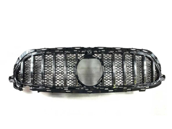 W213 E SERISI IÇIN UYUMLU 2020+ IÇIN UYUMLU GTR PANJUR SILVER- TELLI VERSIYON (MESH STYLE) ürün görseli 1
