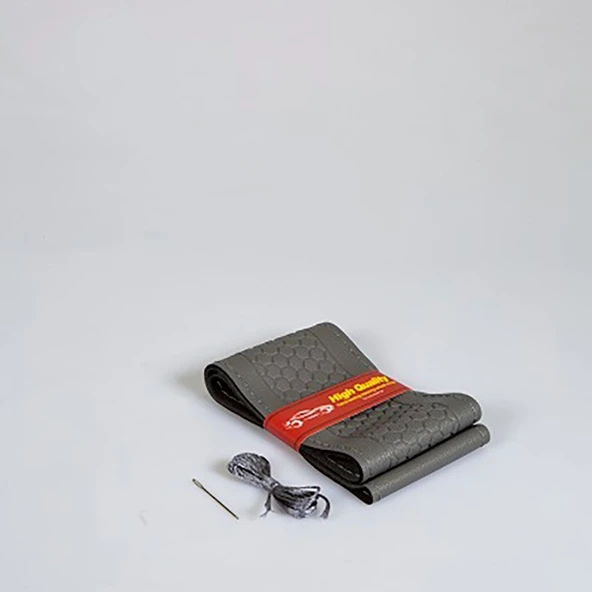 Space Sarmal Direksiyon Kılıfı Kutulu 38 cm Gri / DIKI216-G ürün görseli 1