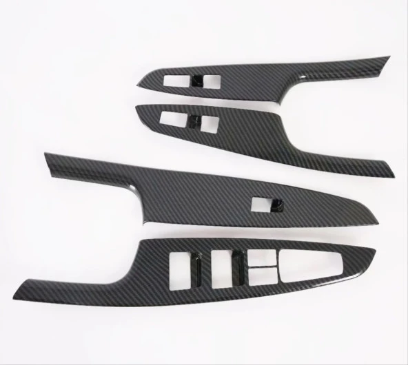 TUCSON IÇIN UYUMLU 2015-2018 KAPI KOLÇAK KAPLAMA KARBON - 3