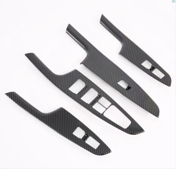 TUCSON IÇIN UYUMLU 2015-2018 KAPI KOLÇAK KAPLAMA KARBON - 4