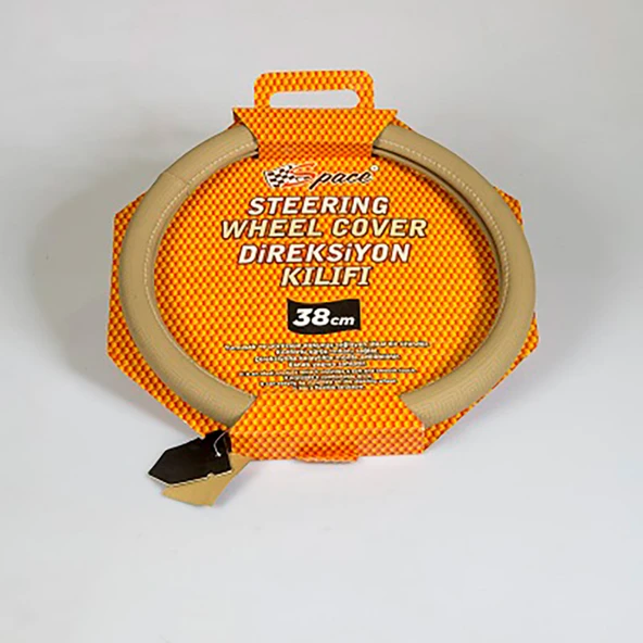 Space Direksiyon Kılıfı 38 cm Bej / DIKI356-B - Resim 2