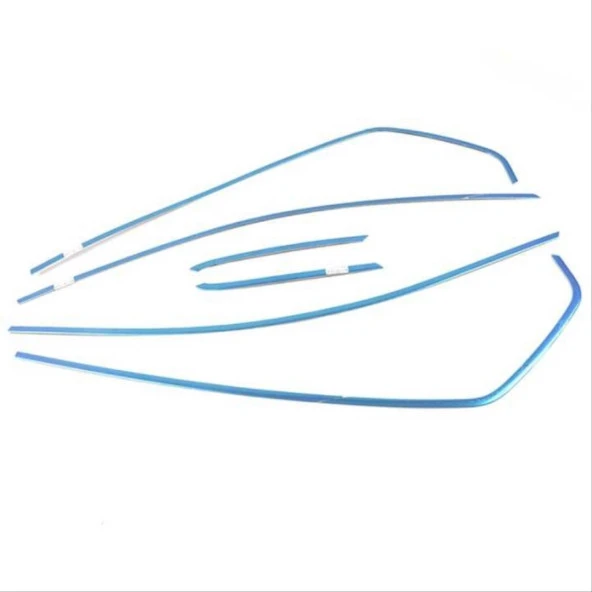 GOLF 8 IÇIN UYUMLU CAM NIKELAJI UST (6 PARÇA) ürün görseli 1