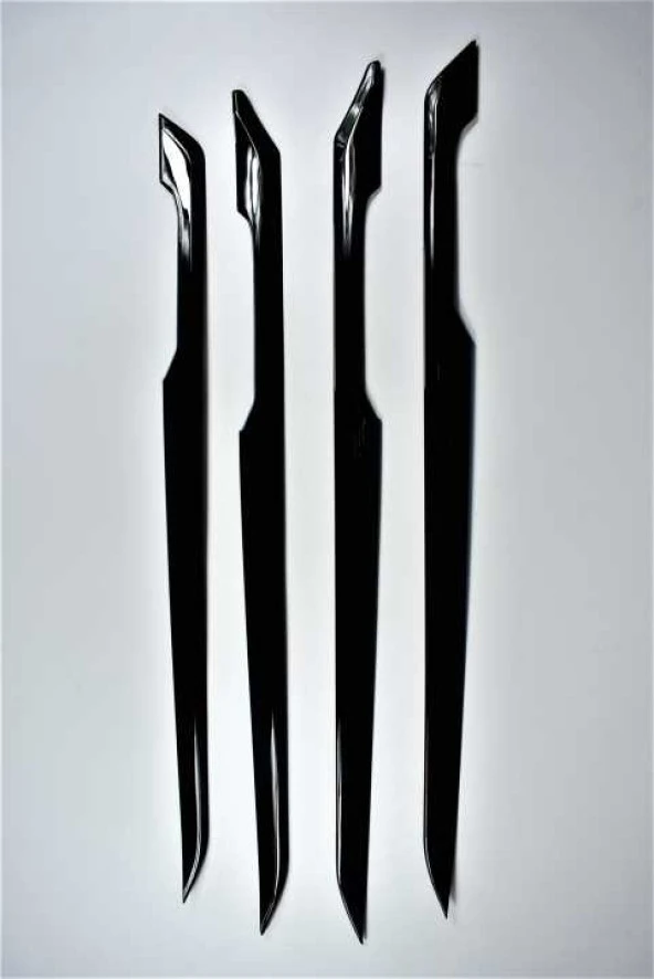 GOLF 8 IÇIN UYUMLU IC KAPI CITASI PIANO BLACK - Resim 2