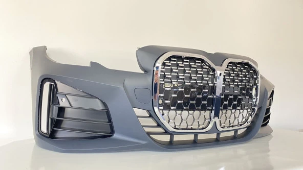 3 SERISI G20 2019-2022 IÇIN UYUMLU G22 DÖNÜSÜM BODY KIT (KROM CERCEVELI) - Resim 2