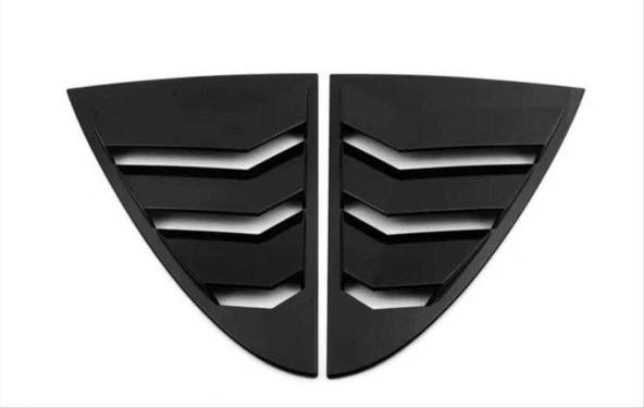 W177 A SERISI 2019+ IÇIN  KELEBEK CAM KAPLAMA - PIANO BLACK ürün görseli 1