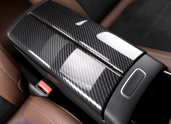 W177 A SERISI 2019+ IÇIN  UYUMLU KOL DAYAMA KAPLAMA - KARBON - Resim 3