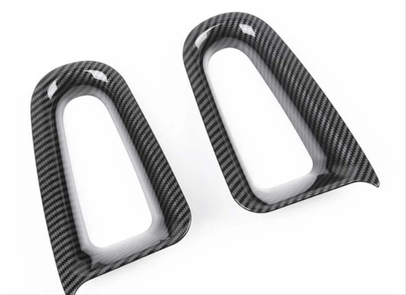 W177 A SERISI 2019+ IÇIN UYUMLU KAPI KOLCAK KAPLAMA - KARBON - Resim 3