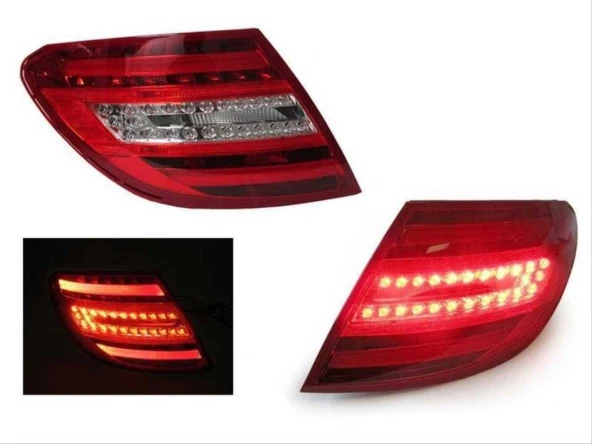 W204 C SERISI IÇIN  FACELIFT LED STOP - 2