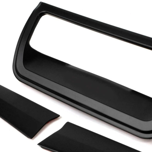 D-MAX IÇIN UYUMLU 2020+ BAGAJ KAPAGI KAPLAMA SİYAH RENK - Resim 3