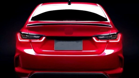 CITY 2020+ IÇIN UYUMLU  RS SPOILER  - PIANO BLACK (PARLAK SIYAH) - Resim 2