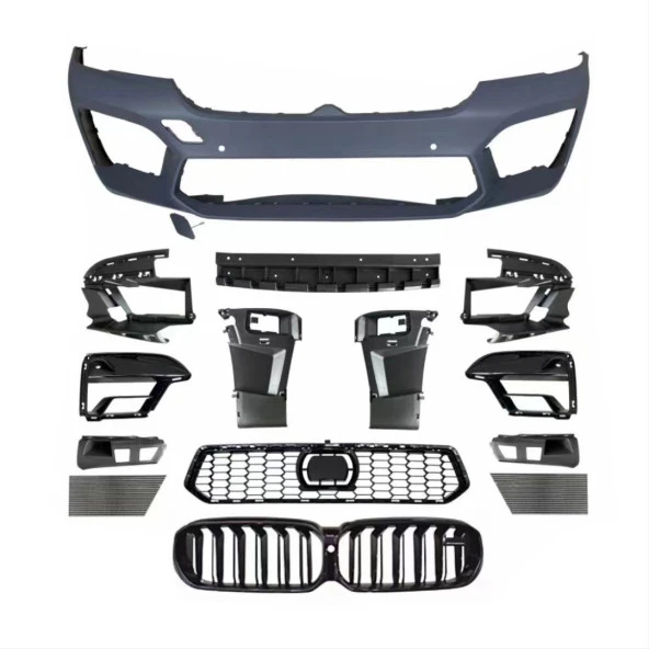 5 SERISI G30 2021+ IÇIN UYUMLU LCI MAKYAJLI M5  BODY KIT+PANJUR - Resim 3