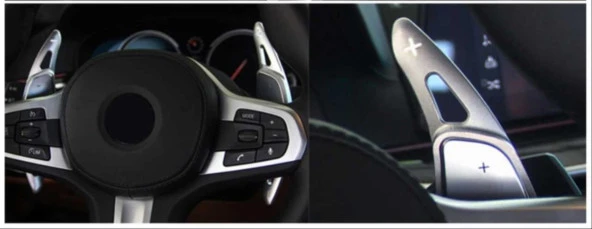 BMW İÇIN UYUMLU G20-G22-G26-G30 SERISI PADDLE SHIFT (F1 VITES KULAKÇIK) - SILVER