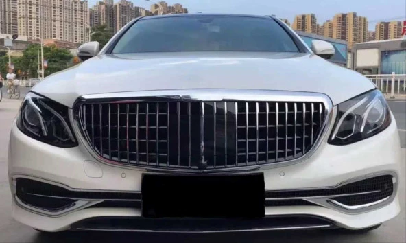 W213 2016-2019 E  SERISI MAYBACH GÖRÜNÜM PANJUR KROM (EXCLUSIVE DONANIM UYUMLU) - Resim 5