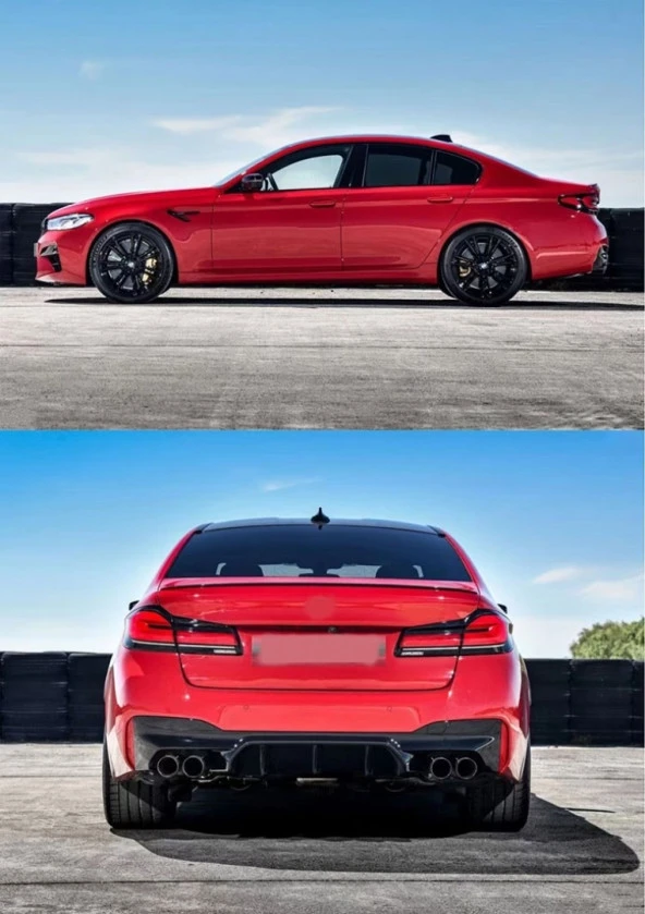 5 SERISI G30 2021+ IÇIN UYUMLU LCI MAKYAJLI M5  BODY KIT+PANJUR - Resim 6