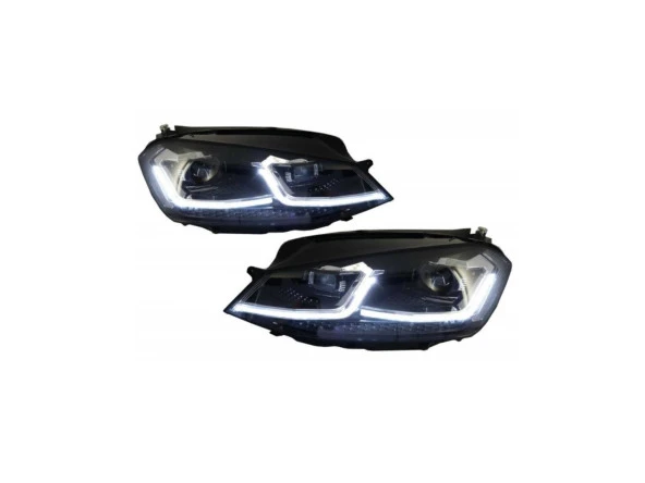 GOLF 7.5 IÇIN UYUMLU J FAR SILVER FULL LED