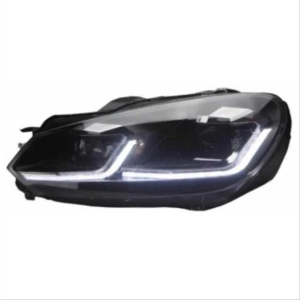 GOLF 6 İÇİN  UYUMLU  J LED FAR - Resim 2