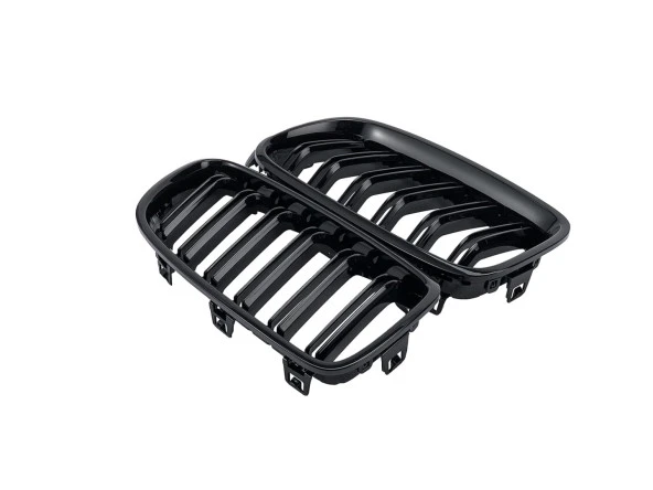 3 SERISI F30 2012-2018 IÇIN UYUMLU M3 GÖRÜNÜM PANJUR (BÖBREK) PIANO BLACK - Resim 2