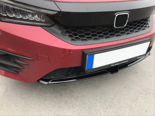 CITY 2020+ IÇIN UYUMLU  ÖN TAMPON ALT ÇITASI - PIANO BLACK - Resim 3