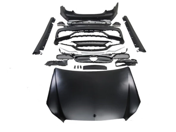 W212 IÇIN UYUMLU E63 BODY KIT KAPUTLU VERSIYON (2013-2015)