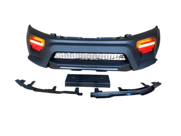 NAVARA NP300 2015+ İÇİN UYUMLU CUSTOM ÖN TAMPON-PANJUR ürün görseli 1