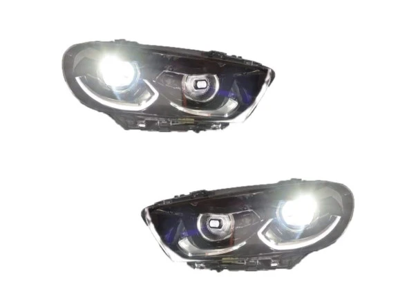 SCIROCCO 09-17 IÇIN UYUMLU LED FAR (FULL LED) XENON FARLI MODEL İÇİN