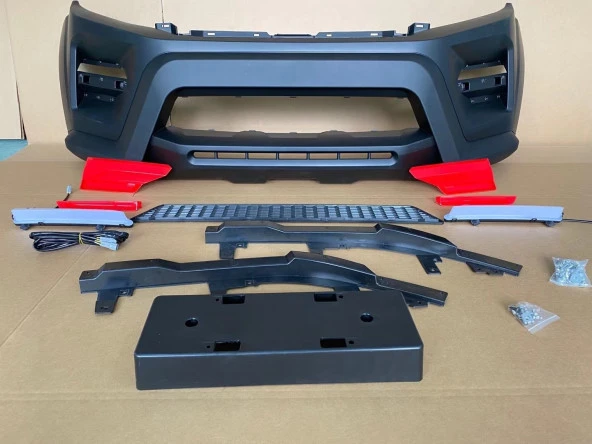 NAVARA NP300 2015+ İÇİN UYUMLU CUSTOM ÖN TAMPON-PANJUR - Resim 2