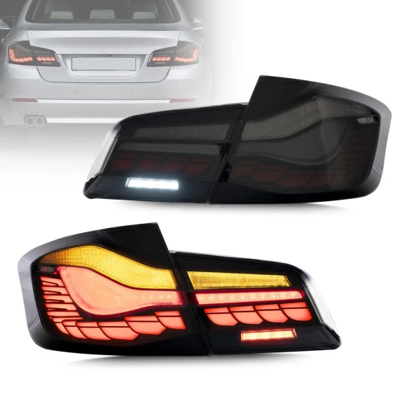5 SERISI F10 DRAGON IÇIN UYUMLU  LED STOP - SMOKE