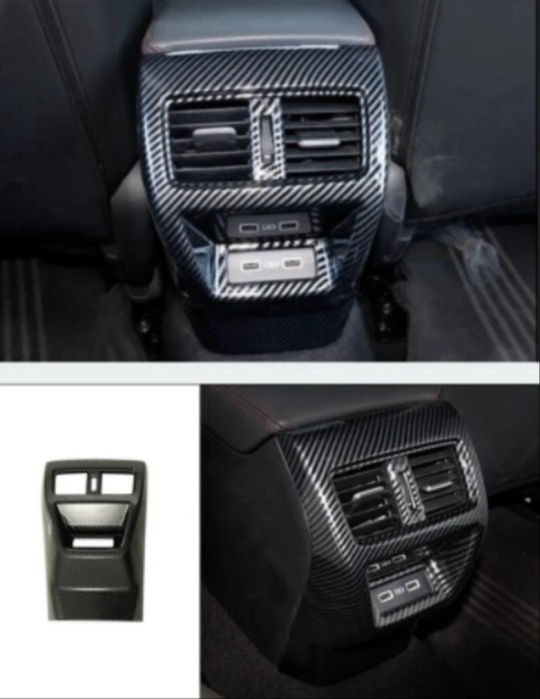 CIVIC FE1 2022 IÇIN UYUMLU  ARKA KLIMA PANEL KAPLAMA - KARBON - Resim 2