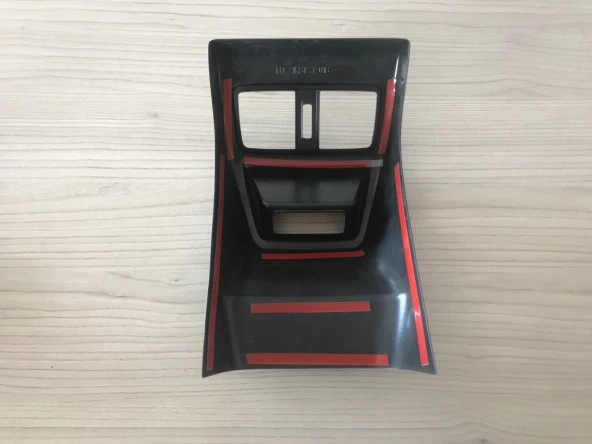 CIVIC FE1 2022 IÇIN UYUMLU  ARKA KLIMA PANEL KAPLAMA - PIANO BLACK - Resim 3