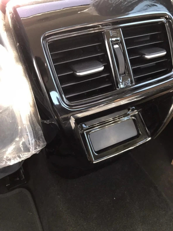 CIVIC FE1 2022 IÇIN UYUMLU  ARKA KLIMA PANEL KAPLAMA - PIANO BLACK - Resim 4