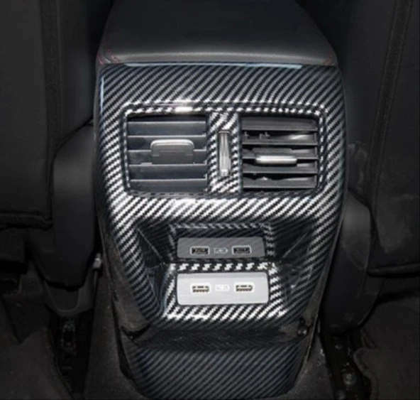 CIVIC FE1 2022 IÇIN UYUMLU  ARKA KLIMA PANEL KAPLAMA - KARBON - Resim 5