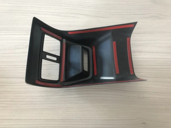 CIVIC FE1 2022 IÇIN UYUMLU  ARKA KLIMA PANEL KAPLAMA - PIANO BLACK - Resim 5