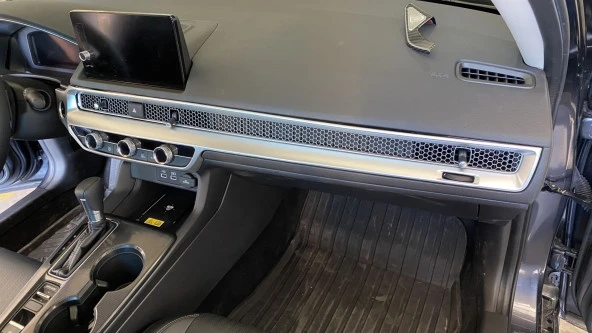 CIVIC FE1 2022 IÇIN UYUMLU  GOGUSLUK KAPLAMA 2 PARÇA - SILVER - Resim 2