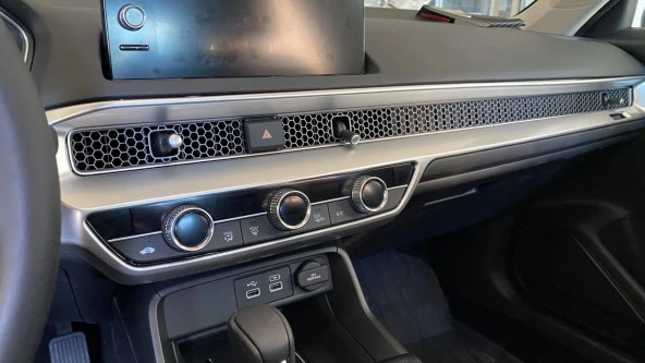 CIVIC FE1 2022 IÇIN UYUMLU  GOGUSLUK KAPLAMA 2 PARÇA - SILVER - Resim 5