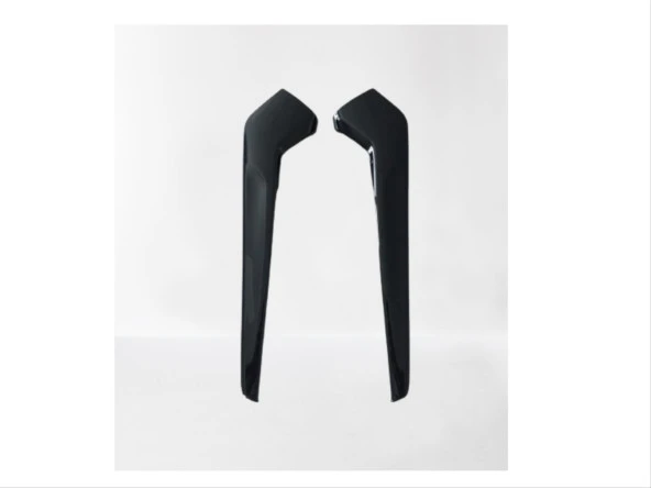 CIVIC FE1 2022 IÇIN UYUMLU  VITES KENAR KAPLAMA 2 PARÇA - PIANO BLACK ürün görseli 1