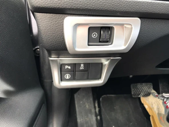 CIVIC FE1 2022 IÇIN UYUMLU  KONTROL PANEL KAPLAMA SETI - SILVER - Resim 2