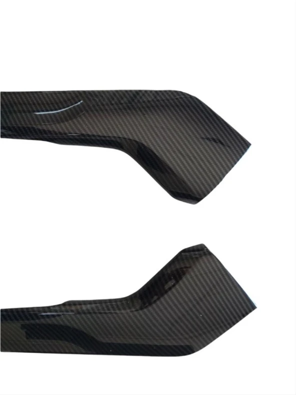 CIVIC FE1 2022 IÇIN UYUMLU  VITES KENAR KAPLAMA 2 PARÇA - KARBON - Resim 4